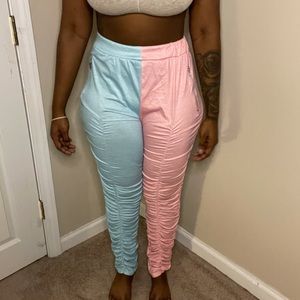 Two tone pants